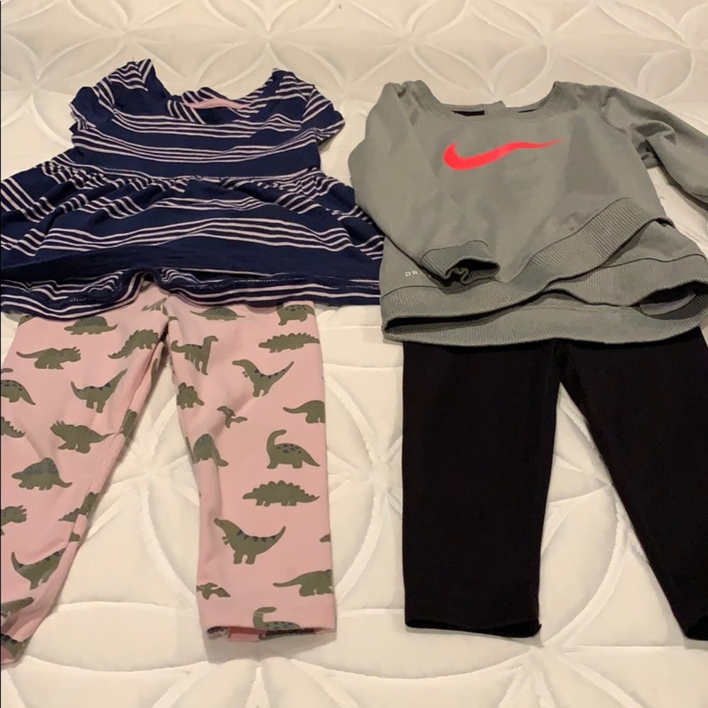 2 outfits.. 18 month, Nike and cat&Jack